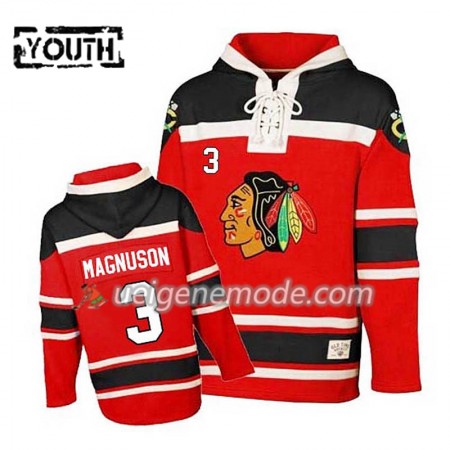 Kinder Eishockey Chicago Blackhawks Keith Magnuson 3 Rot Sawyer Hooded Sweatshirt
